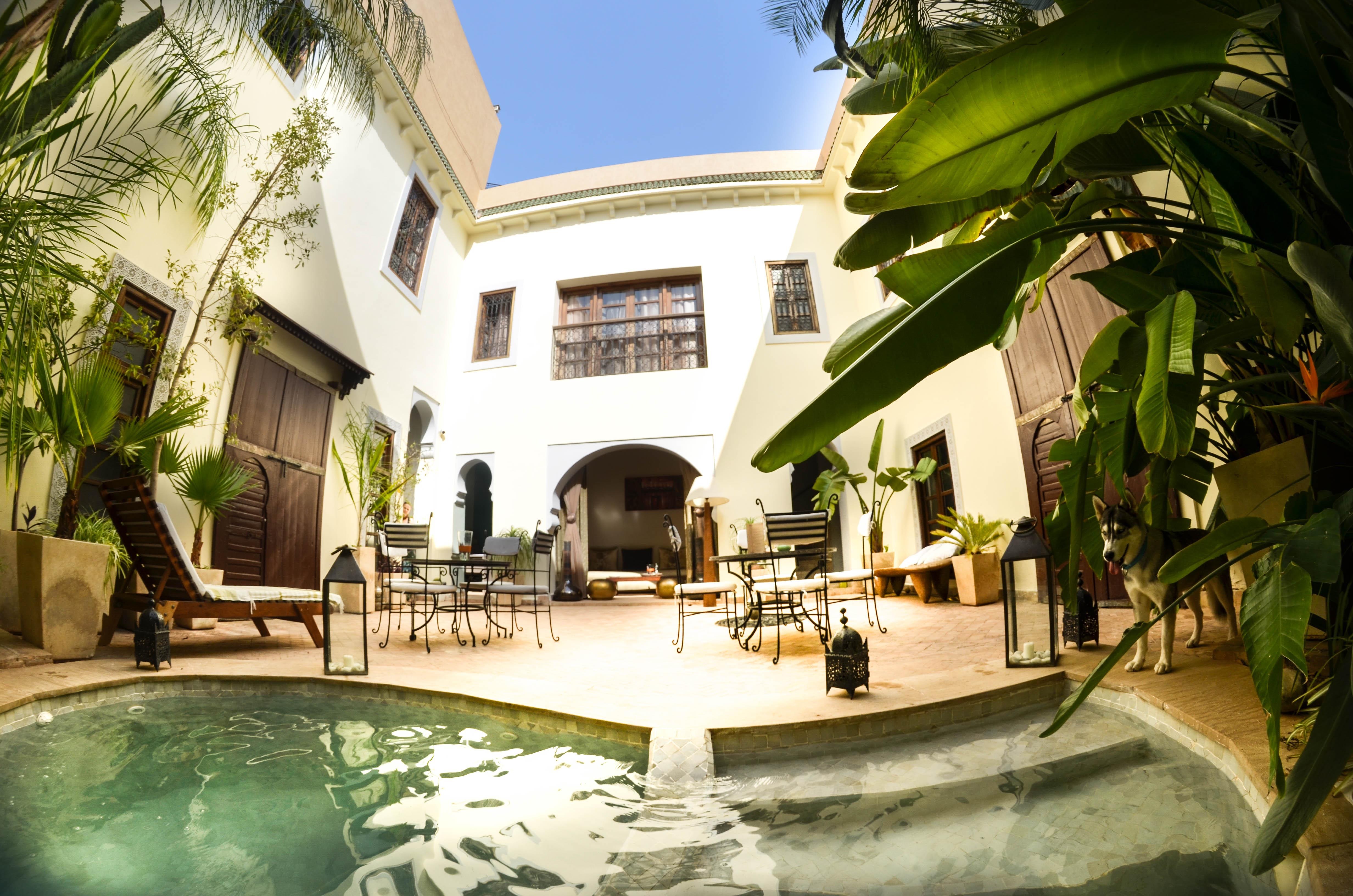 Riad Les Ammonites And Spa Марракеш Экстерьер фото