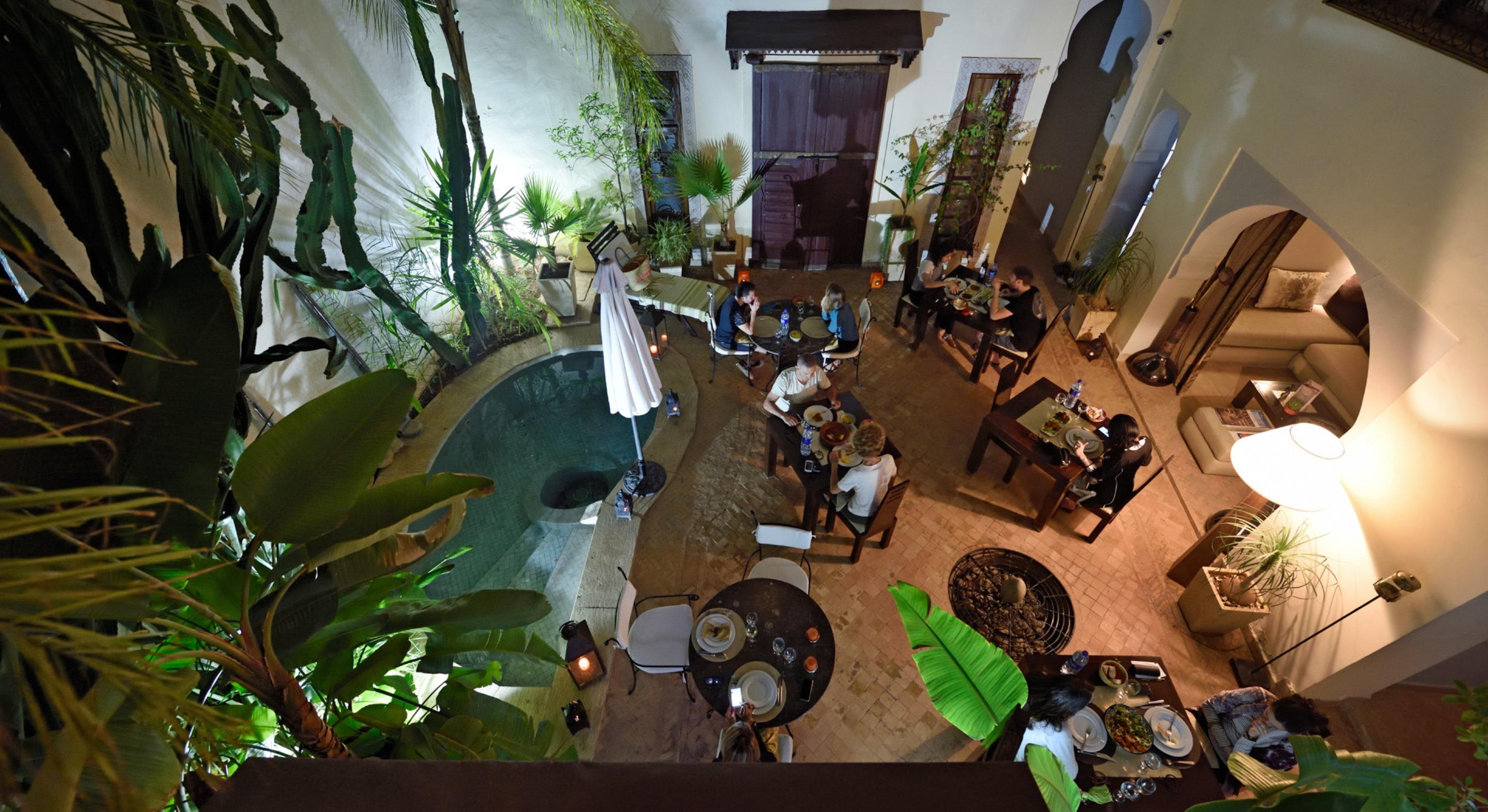 Riad Les Ammonites And Spa Марракеш Экстерьер фото