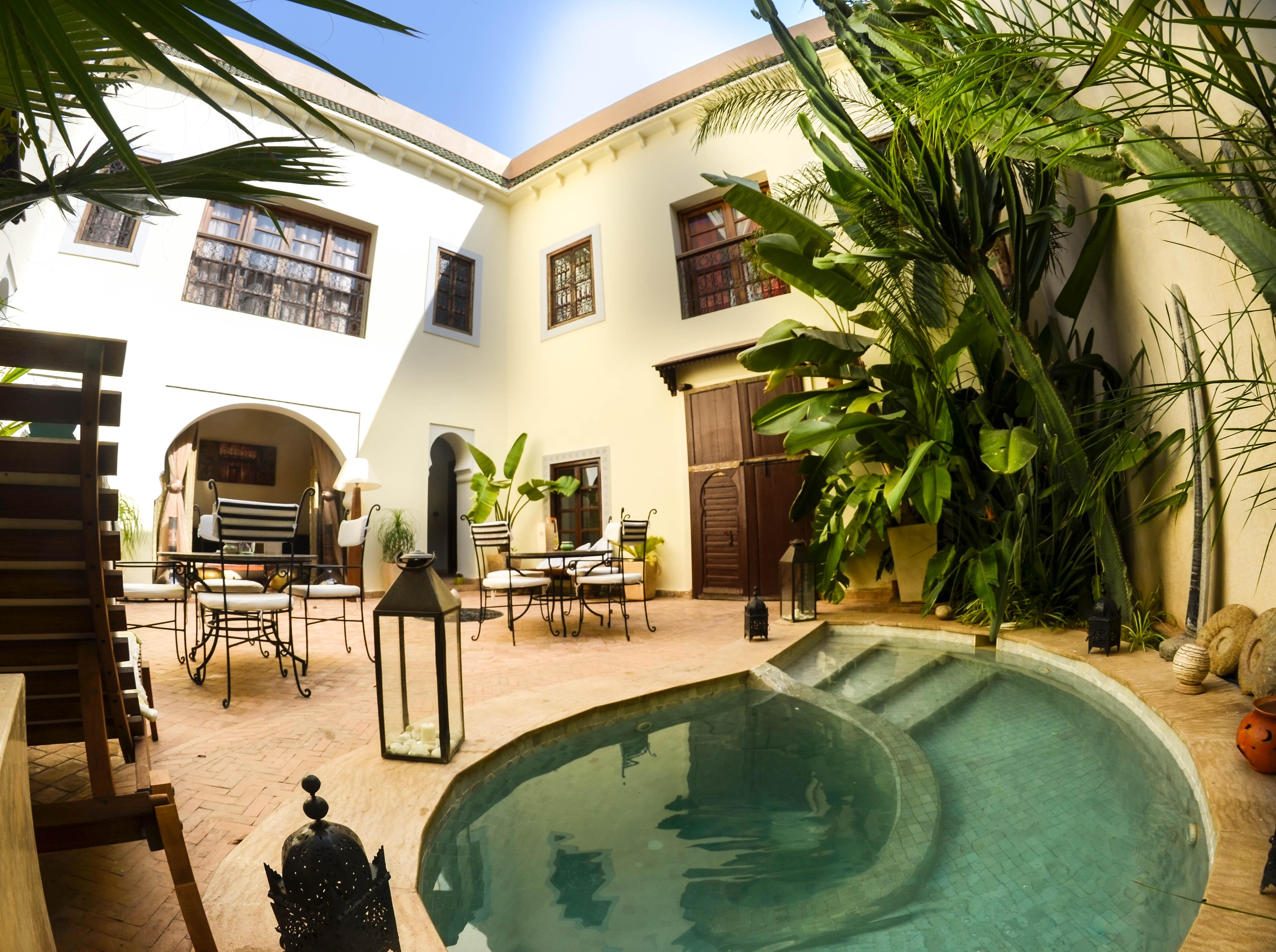 Riad Les Ammonites And Spa Марракеш Экстерьер фото
