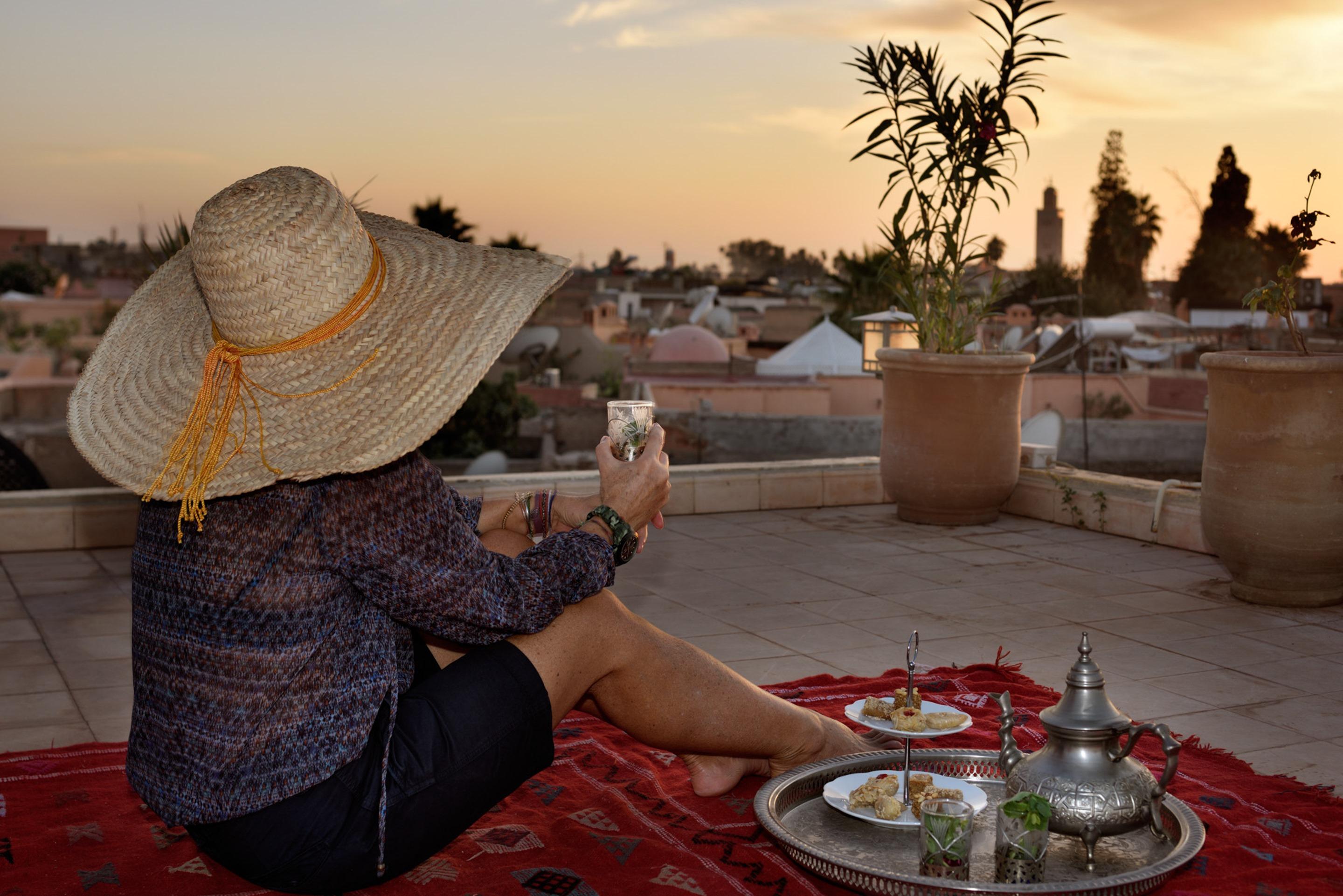 Riad Les Ammonites And Spa Марракеш Экстерьер фото